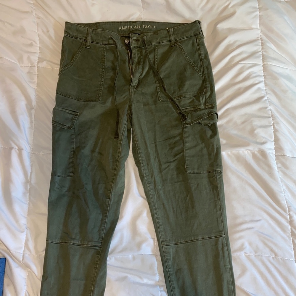 American Eagle Cargo Skinny Jeans